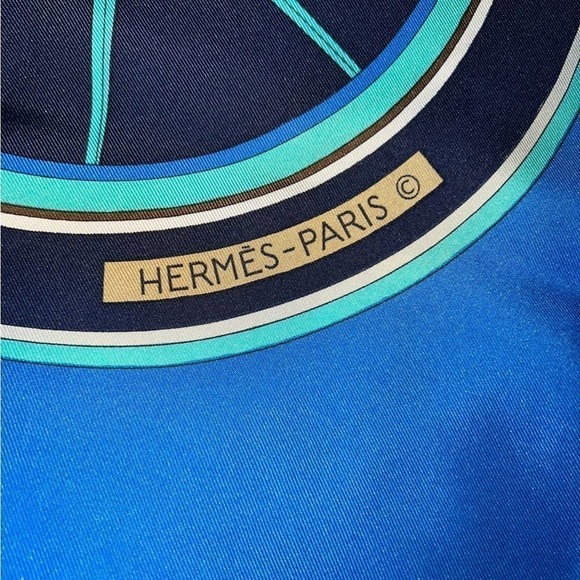 HERMES Washington's Carriages 100% Silk Scarf Carre 90cm Square - Picture 5 of 16